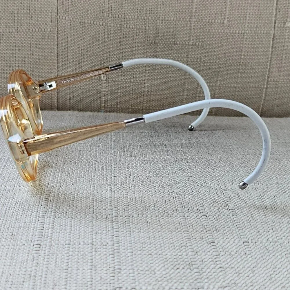 Crayola Kids Eyeglasses Frame Tan Classic Eyewear Frame 36[]16